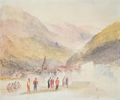 Pre St Didier, 1836 by Joseph Mallord William Turner